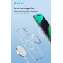 Custodia magnetica Magsafe trasparente per iPhone 13 Pro Max