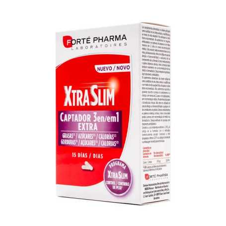 Forté Pharma Xtraslim Captador 3 in 1 60 capsule 