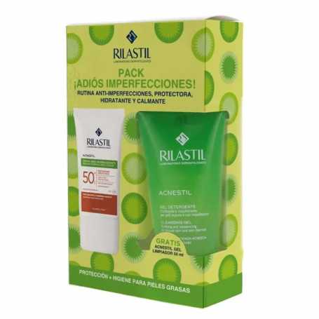 Rilastil Sun System Acnestil Spf 50+ Set 2 Pezzi