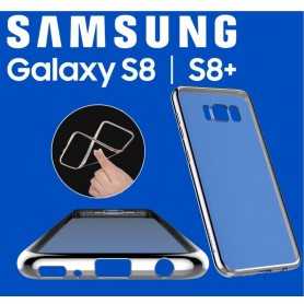 Cover Glitter Soft per Samsung S8 Silver