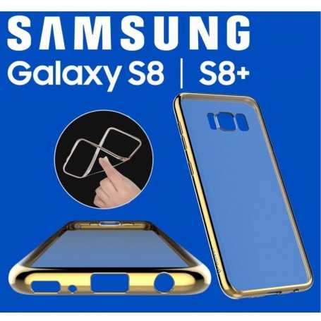 Cover Glitter Soft per Samsung S8 Plus Champagne Gold