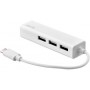 Hub 3 Porte Usb + 1 Ethernet per MacBook 12