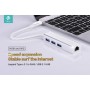HUB Leopard Type-C 3.1 a RJ45/USB 3.1 (1000MBPS) per MacBook