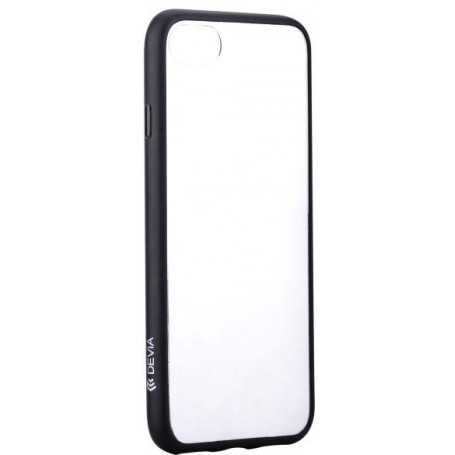 Cover Hybrid Flessibile Trasparente per iPhone 7 & 8 Nera