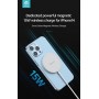 Caricatore Magnetico Mag-Safe per iPhone 3A. 15W. Qi