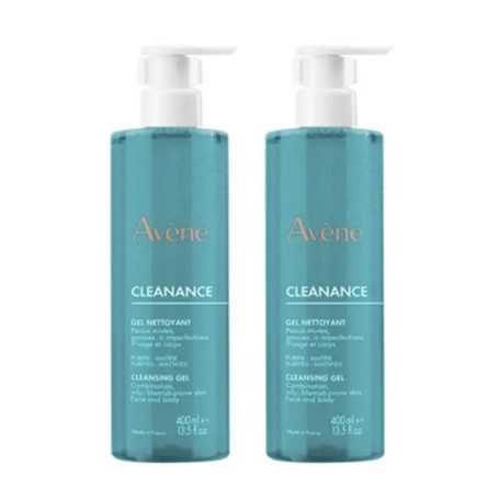 Avène Cleanance Duo Gel Detergente 2 x 400ml