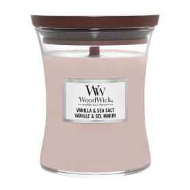 Woodwick Vela Vanilla y Sea Salt 275g