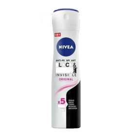 Nivea Black y White Desodorante Original 150ml Spray