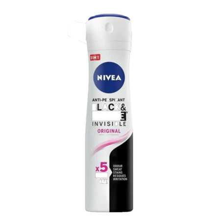 Nivea Black y White Desodorante Original 150ml Spray