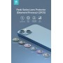 Proteggi lenti diamantate per iPhone14&14 Plus Cornice Verde