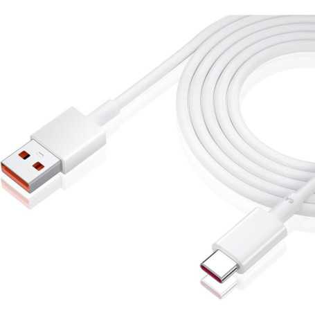 CAVO DATI/CARICA PER SMARTPHONE USB/TYPE-C 2M BIANCO PROPART PP2TC600W
