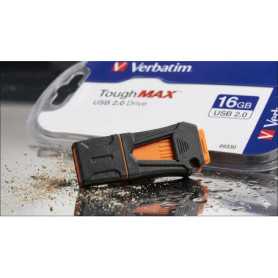 MEMORIA USB 16GB 2.0 VERBATIM TOUGHMAX 49330