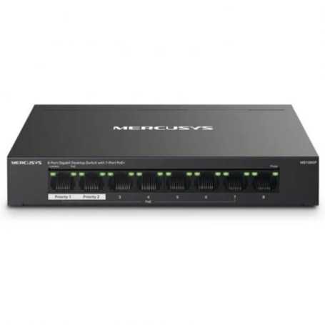 HUB SWITCH 08 PORTE GIGABIT MERCUSYS MS108GP