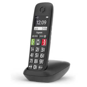 CORDLESS SIEMENS GIGASET E290 BLACK