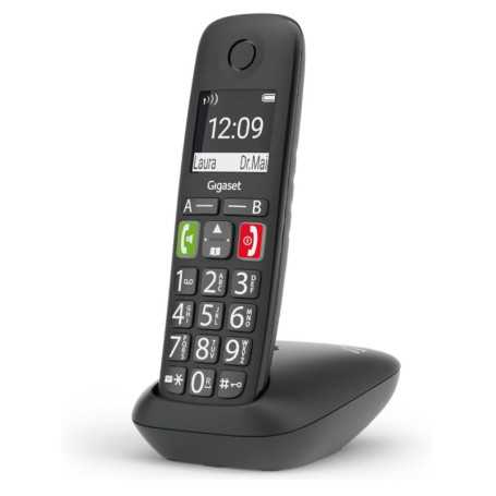 CORDLESS SIEMENS GIGASET E290 BLACK