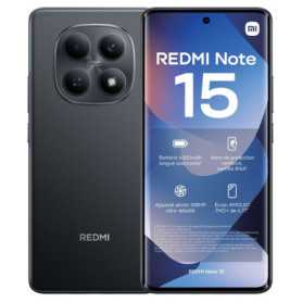 SMARTPHONE XIAOMI REDMI NOTE 15 4G 8+256GB DUOS MIDNIGHT BLACK ITALIA