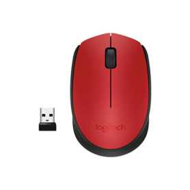MOUSE OTTICO WIRELESS LOGITECH M171 910-004641 RED