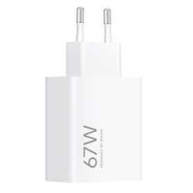 CARICABATTERIA DA RETE 67W XIAOMI BHR07SKEU USB-A WHITE