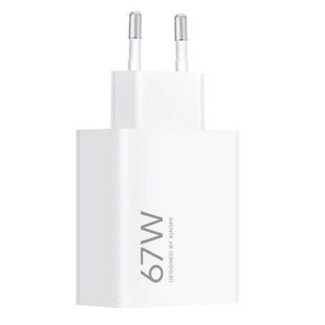 CARICABATTERIA DA RETE 67W XIAOMI BHR07SKEU USB-A WHITE