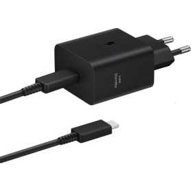 CARICABATTERIA DA RETE SAMSUNG SUPER FAST CHARGING 45W USB-C EP-T4511XBEGEU + CAVO TYPE-C BLACK