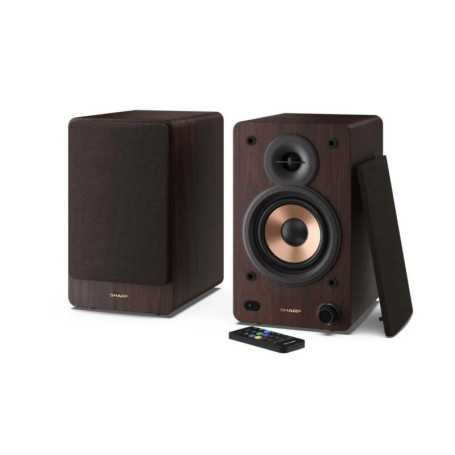 ALTOPARLANTI ATTIVI DA DESKTOP SHARP CP-SS30 BROWN