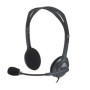 CUFFIE + MICROFONO LOGITECH H111 HEADSET 981-000593