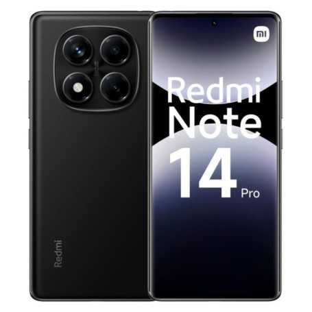 SMARTPHONE XIAOMI REDMI NOTE 14 PRO 4G 8+256GB DUOS MIDNIGHT BLACK ITALIA