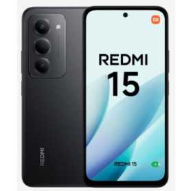 SMARTPHONE XIAOMI REDMI 15 5G 4+128GB DUOS MIDNIGHT BLACK ITALIA