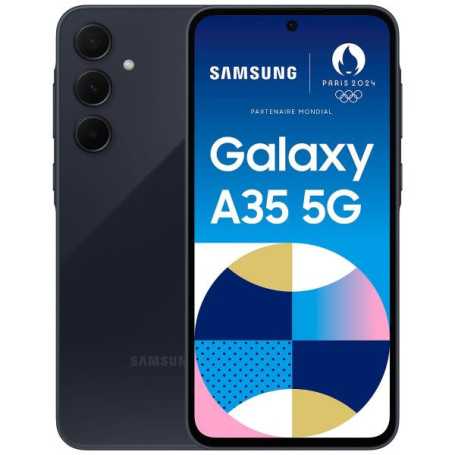 SMARTPHONE SAMSUNG A356 GALAXY A35 5G 6+128GB BLACK ITALIA