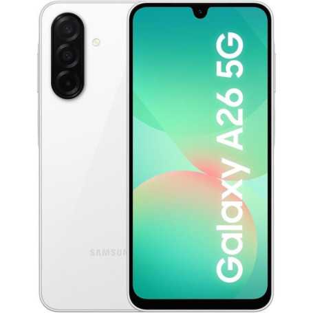 SMARTPHONE SAMSUNG A266 GALAXY A26 5G 6+128GB WHITE ITALIA