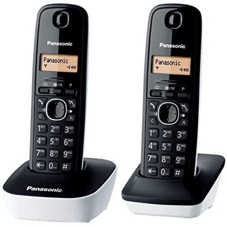 CORDLESS PANASONIC KX-TGB612JTW DUO BLACK/WHITE