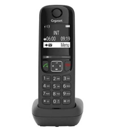 CORDLESS SIEMENS GIGASET AS690 BLACK