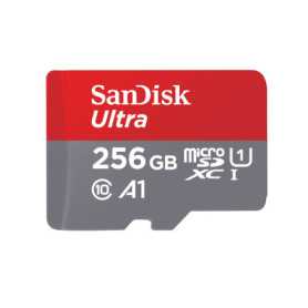 MEMORY CARD MICRO SD/TRANSFLASH 256GB SANDISK CLASSE 10 SDSQUAC-256G-GN6MA