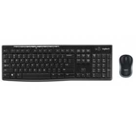TASTIERA + MOUSE OTTICO WIRELESS LOGITECH MK270 920-004512