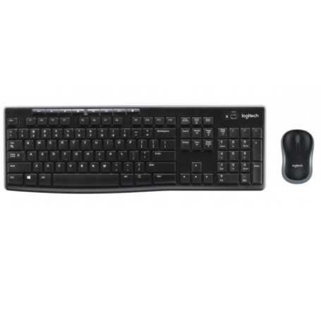 TASTIERA + MOUSE OTTICO WIRELESS LOGITECH MK270 920-004512