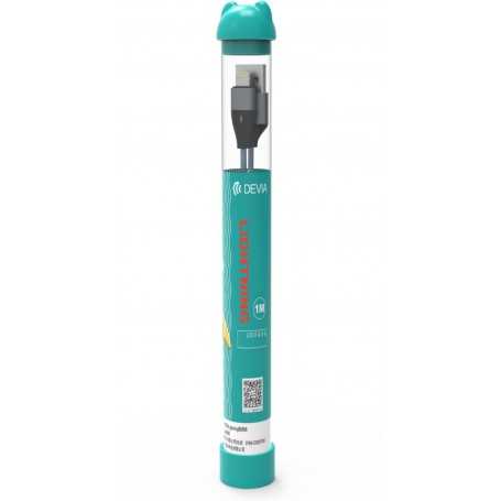 Cavo Bubble da Usb A a Lightning 2A 1 Metro Nero