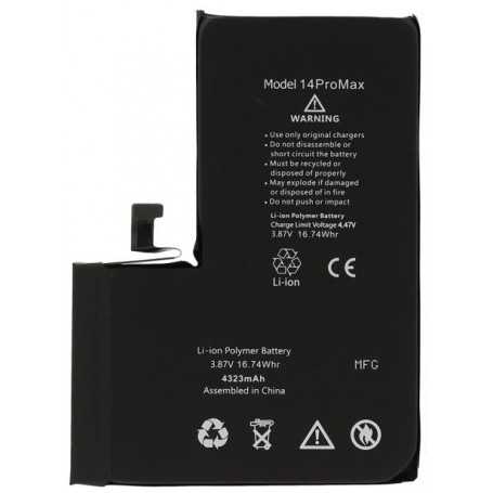 IP 14 Pro Max Batteria Diagnostica 4323 mAh Nero S+