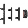 Set pulsanti laterali per iPhone 15/15 Plus nero 
