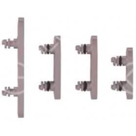 Set pulsanti laterali per iPhone 15 Pro/15 Pro Max Titanio 