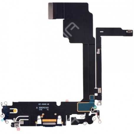 Connettore Dock porta di ricarica per iPhone 15 Pro Max Nero