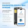 Display iPhone 15 Pro Max SOFT-OLED 120HZ Nero A+ Diagnostica