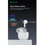 Auricolari Devia TWS-K1 Bluetooth 5.3 EM057 Bianchi