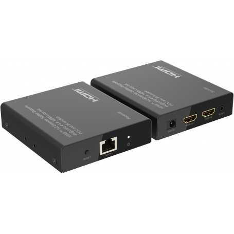 Kit TX-RX Extender HDMI, 70MT UTP, 4K@60Hz HDR, Loop-out