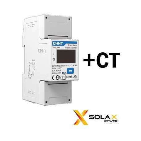 DDSU666-D-CT - Solax Meter Contatore di Energia monofase CHINT + CT
