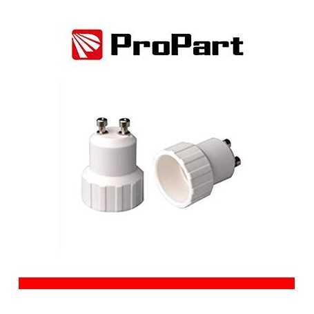 Adattatore per lampada da GU10 a E14 - 2A 250V - 40W max