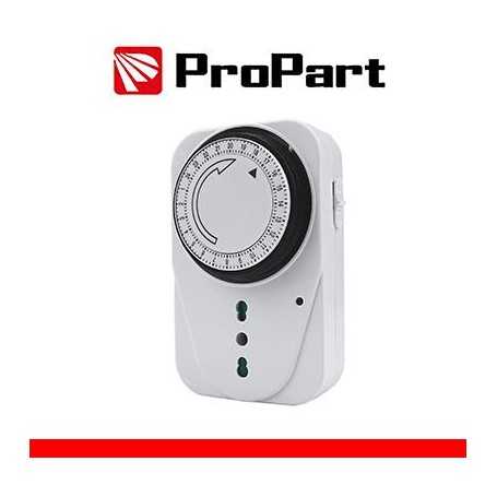 Timer analogico giornaliero Sp.16A - Pr. Bipasso 230V 3500W