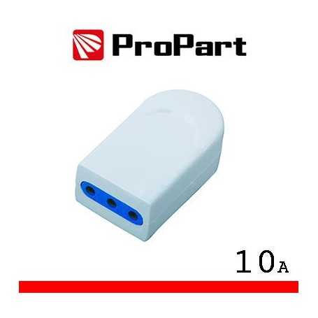 Presa 10A 2P+T polybag