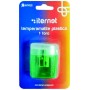 Temperamatite plastica 1 foro multicolore 24pz / scatola