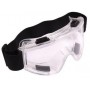 Occhiali Protettivi con Fascia Elastica - Trasparenti  69637