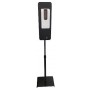 SET Dispenser automatico bianco da 1L + Piantana in metallo